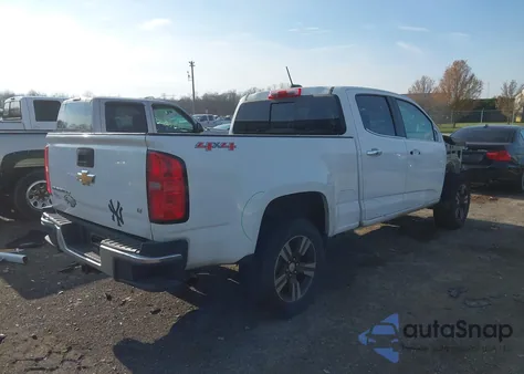 2017 Chevrolet Colorado Lt из США, поврежденный, VIN 1GCGTCEN8H1150469